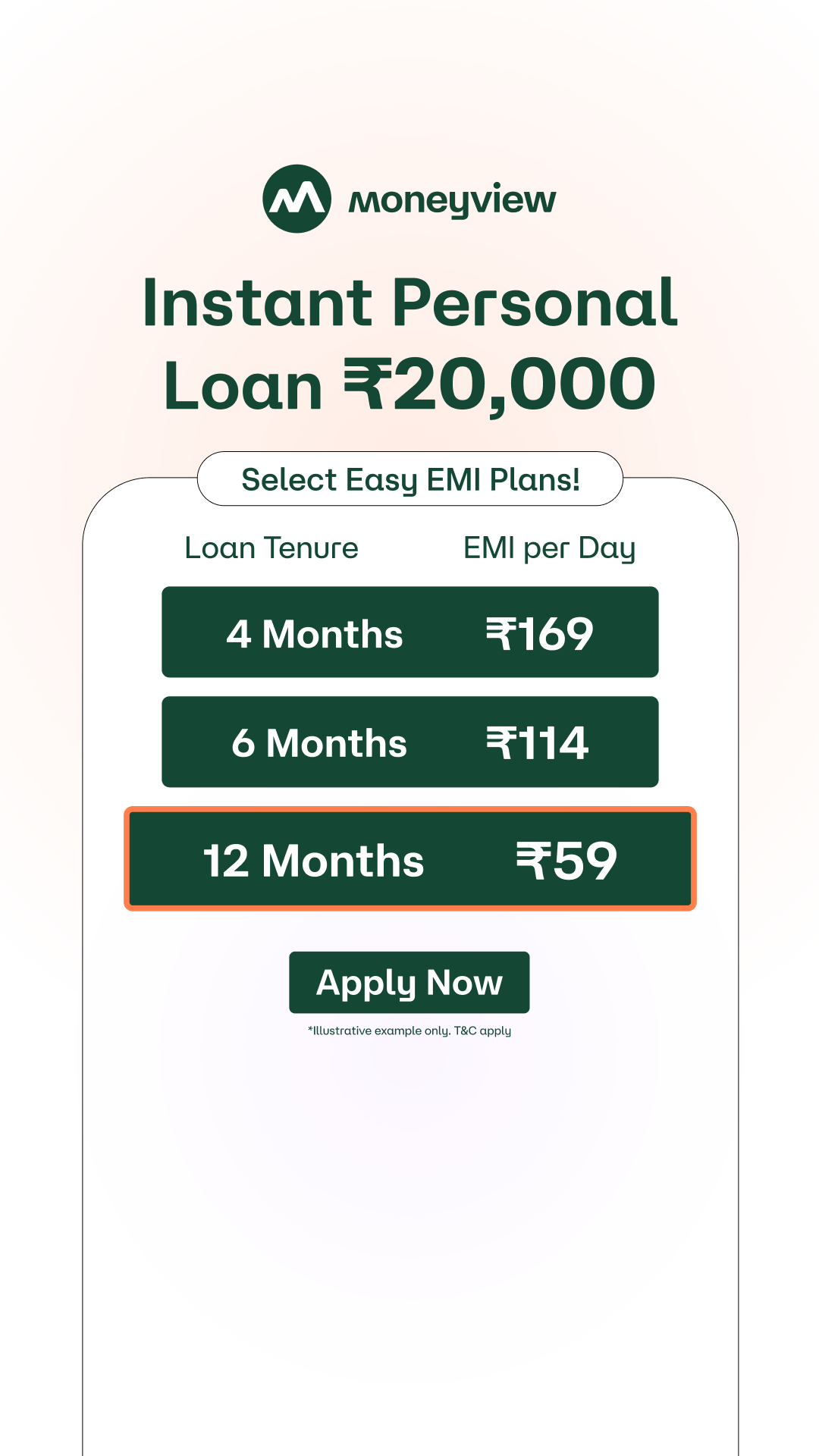 moneyview.in Facebook ad