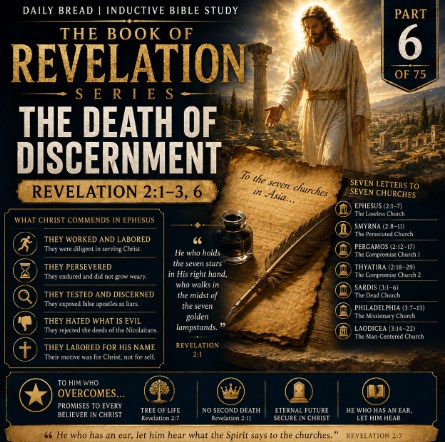 Daily Bread Facebook ad: DAILY BREAD | INDUCTIVE BIBLE STUDY
