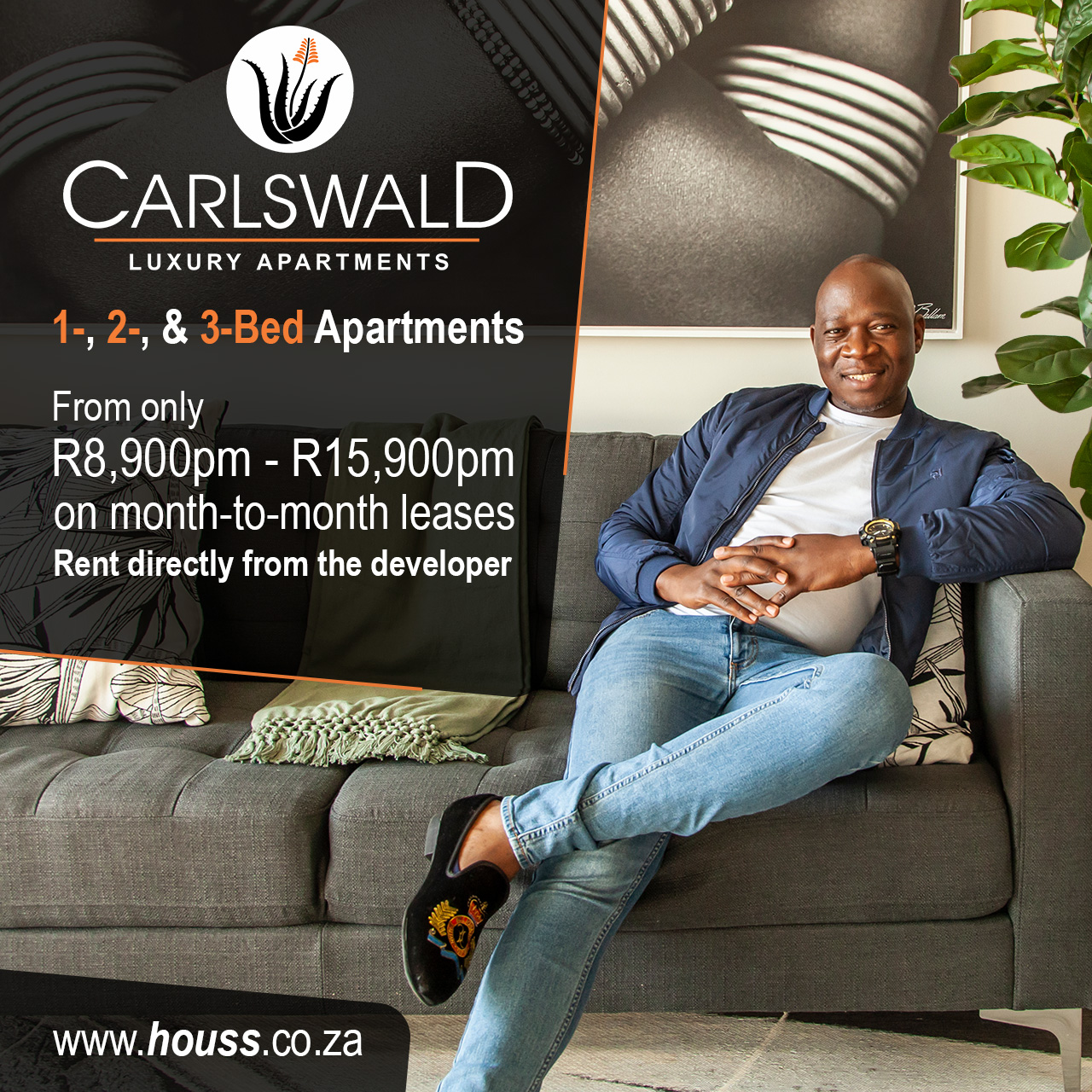 Houss Rentals Facebook ad: Find balance between work and lifestyle at Carlswald…