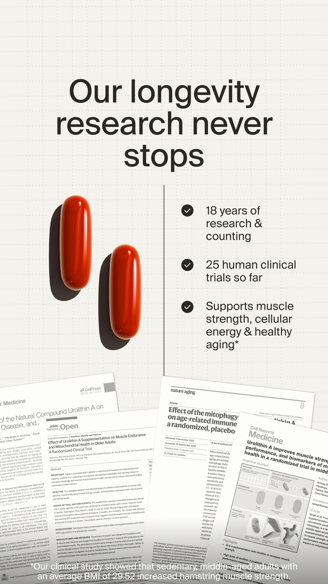 Timeline Longevity Facebook ad