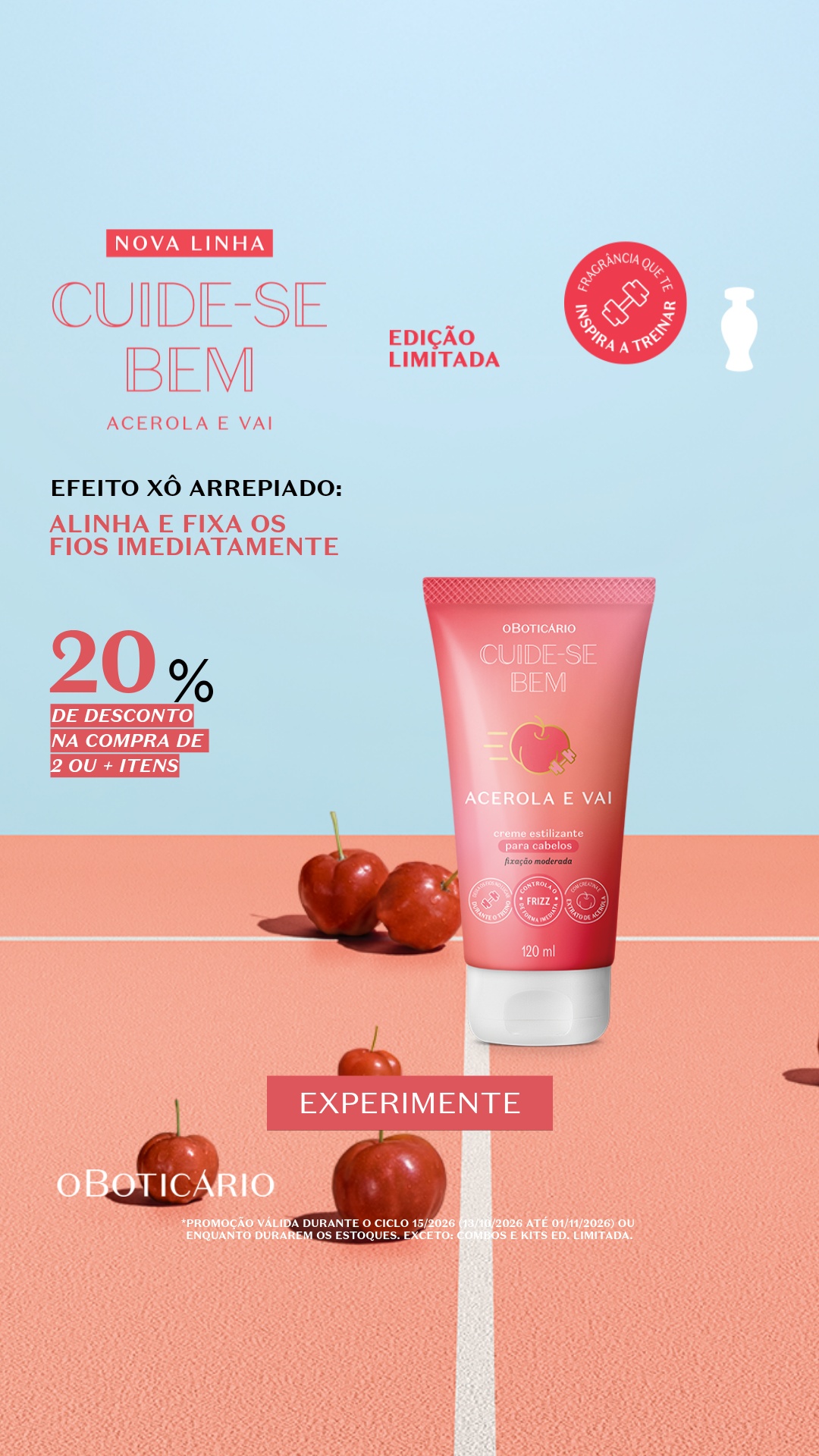 O Boticário Facebook ad: Nova Linha Cuide-se Bem