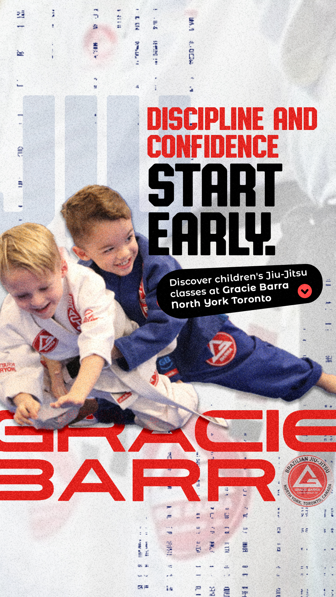Gracie Barra North York Toronto Facebook ad