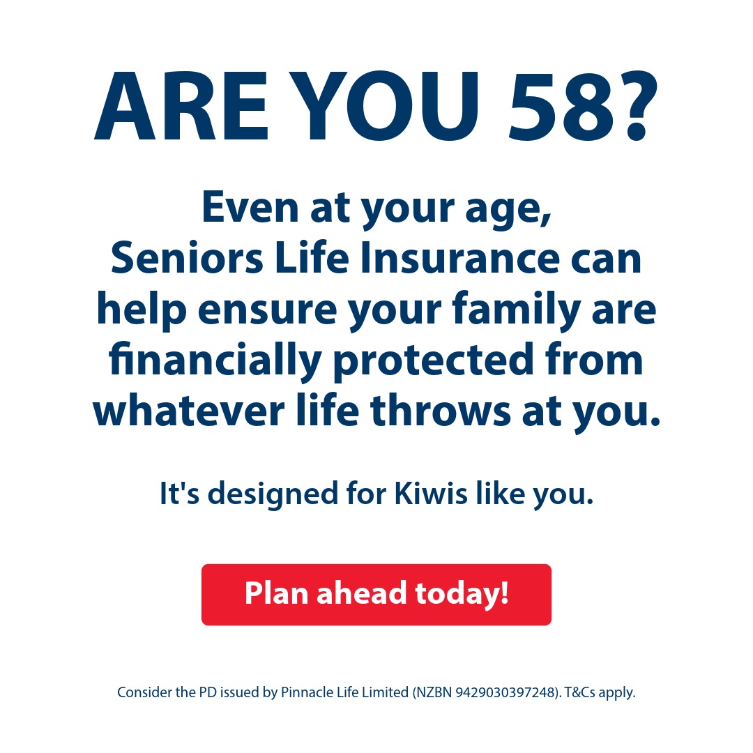 New Zealand Seniors Facebook ad
