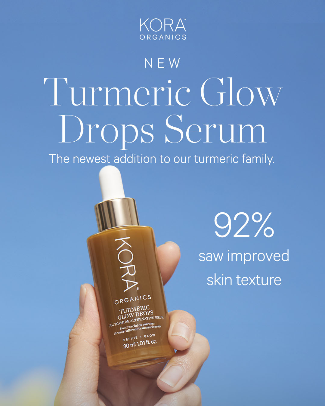 KORA Organics Facebook ad