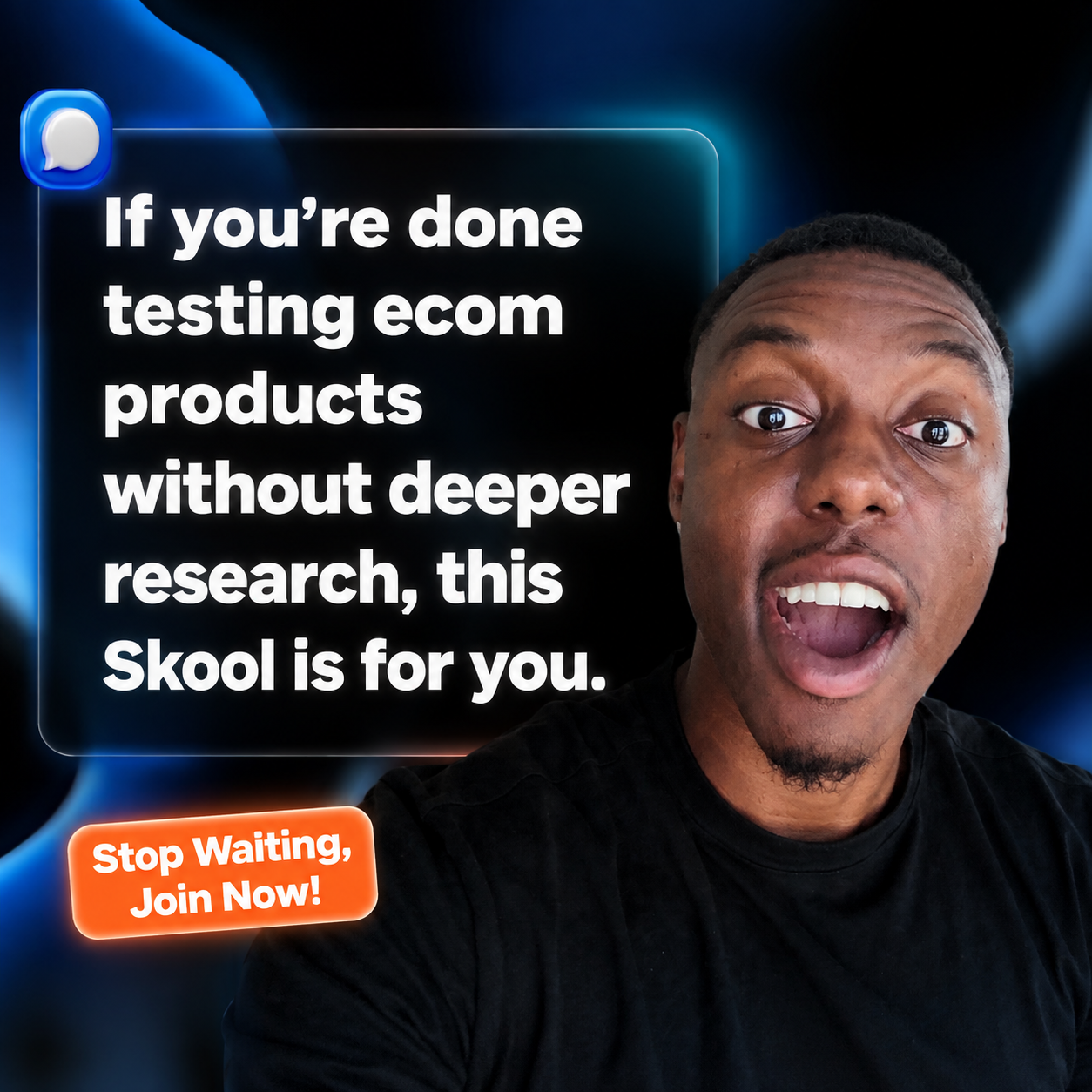 Skool Facebook ad