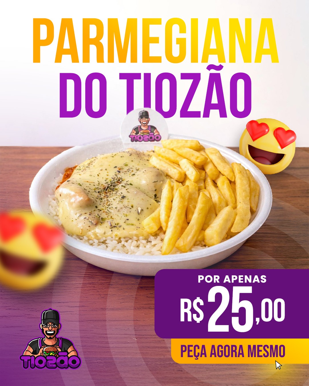 Tiozão Facebook ad: Clique aqui e peça o seu!