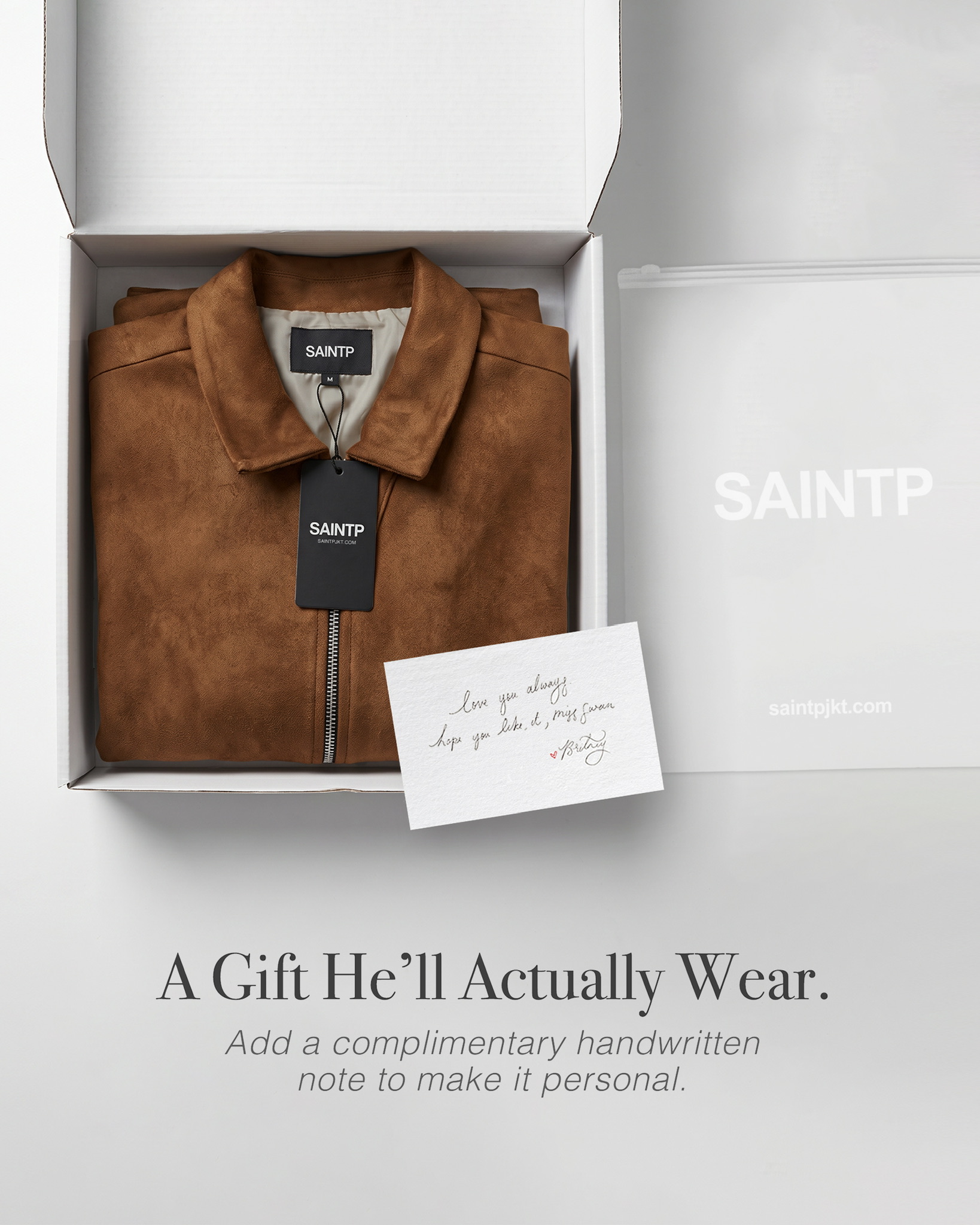 Saintpjkt Facebook ad: Shipping worldwide from Jakarta, Indonesia