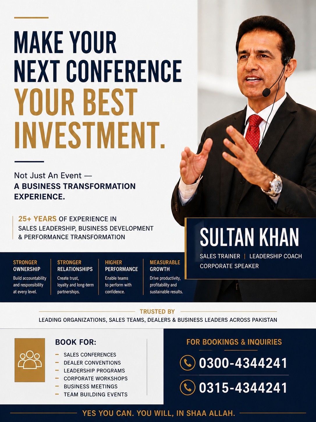Inspiring Sultan Khan Facebook ad