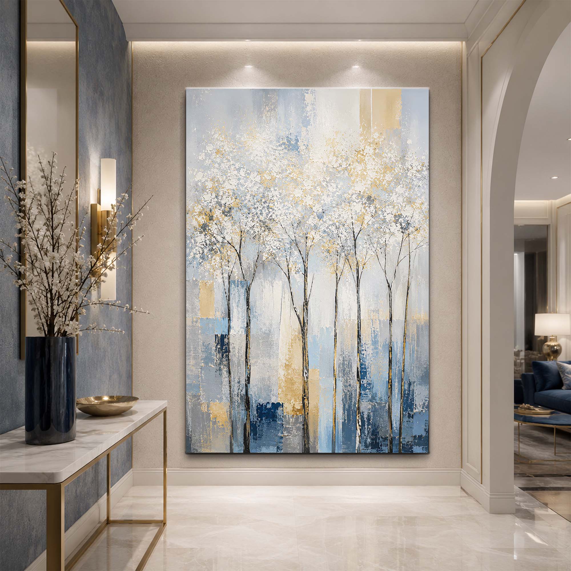 Tailored Canvases - Personalized Art Facebook ad: Whispering Forest | Made in the USA | Ships Fast