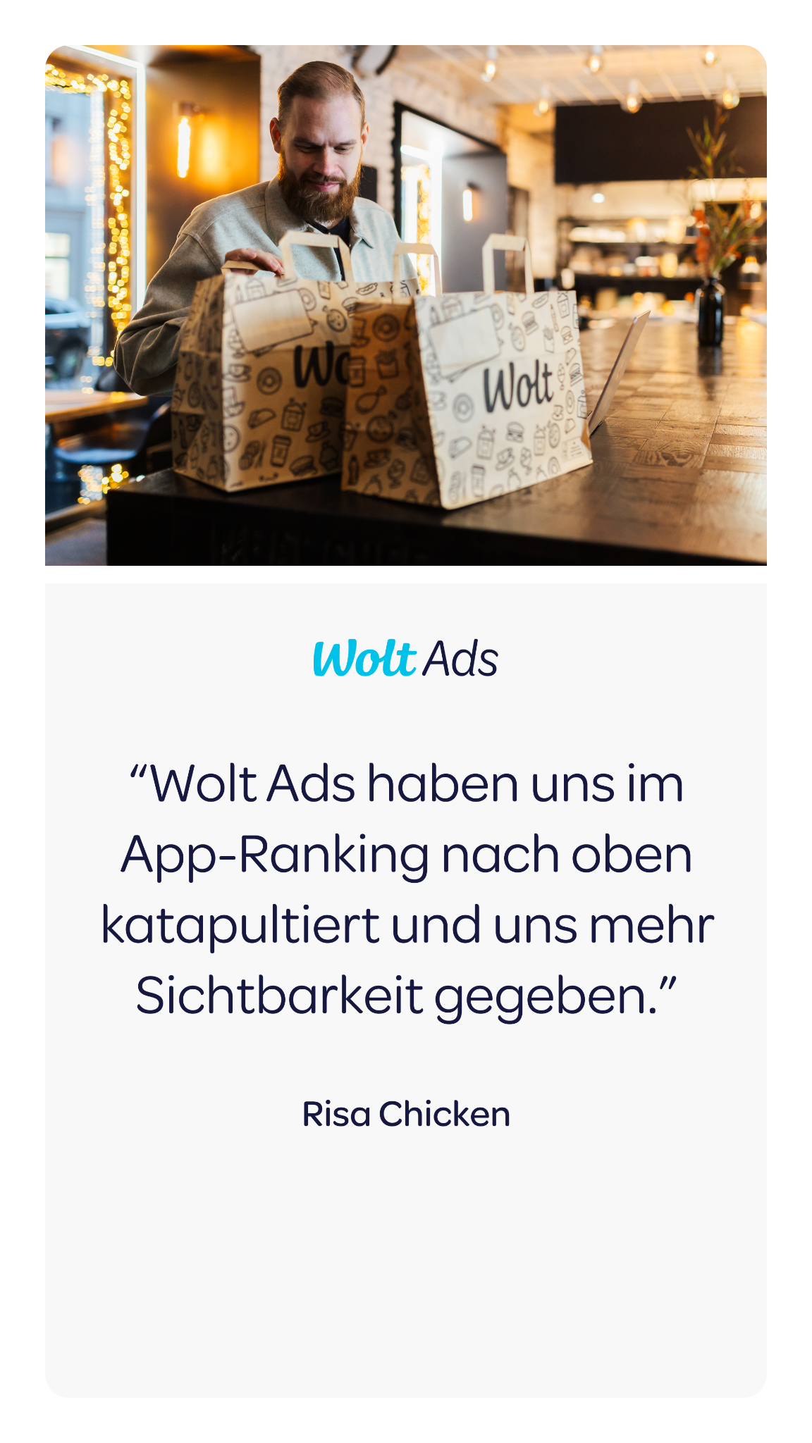 Wolt Facebook ad from Mar 26, 2026