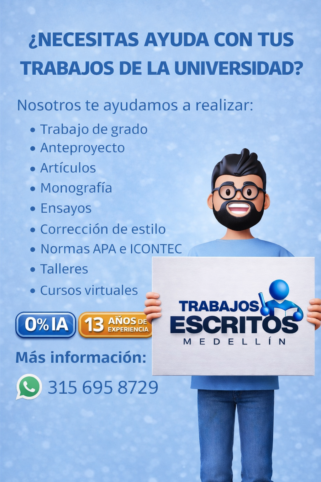 Trabajos Escritos Medellín Facebook ad