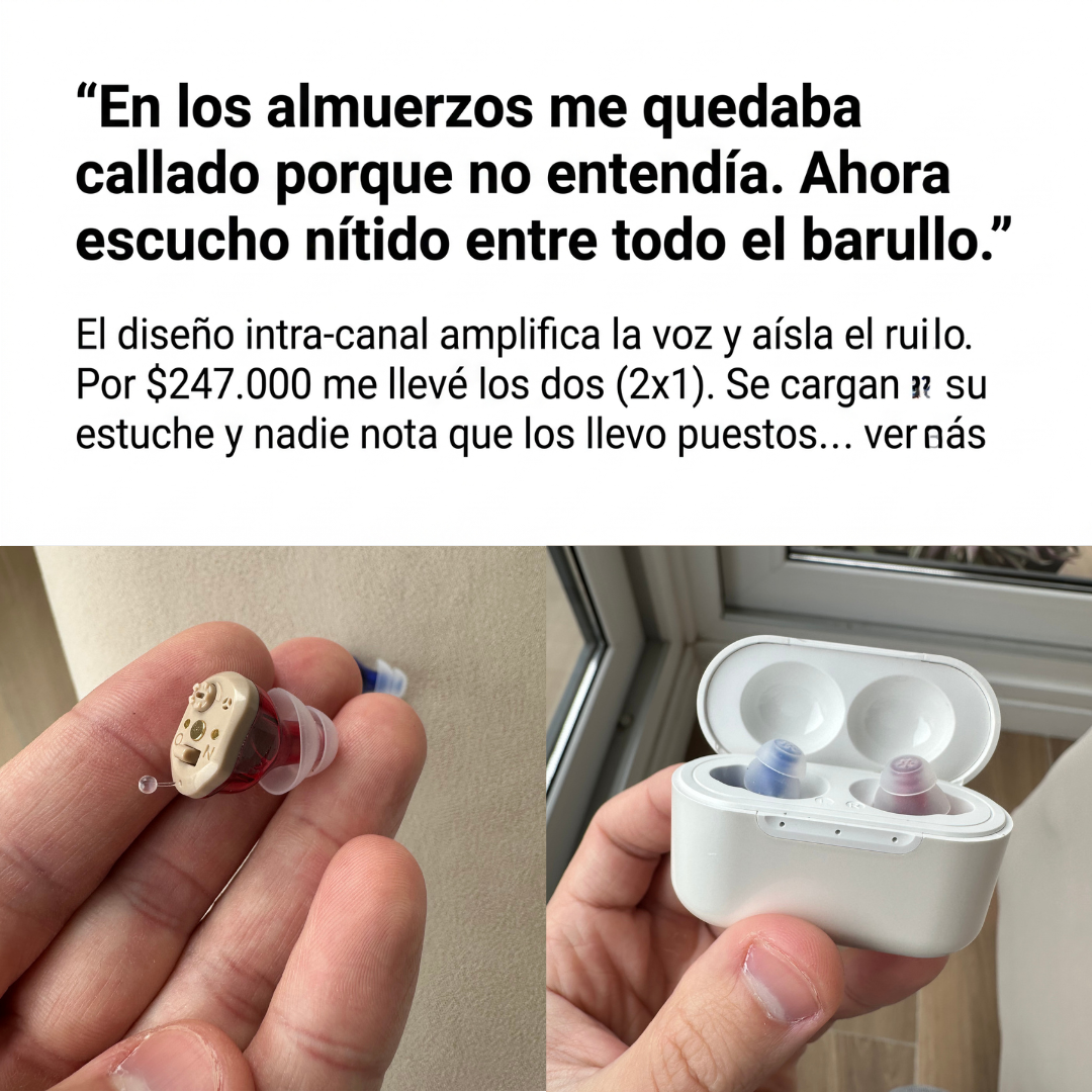 Sonvox Facebook ad: Aislá el barullo. Entendé todo