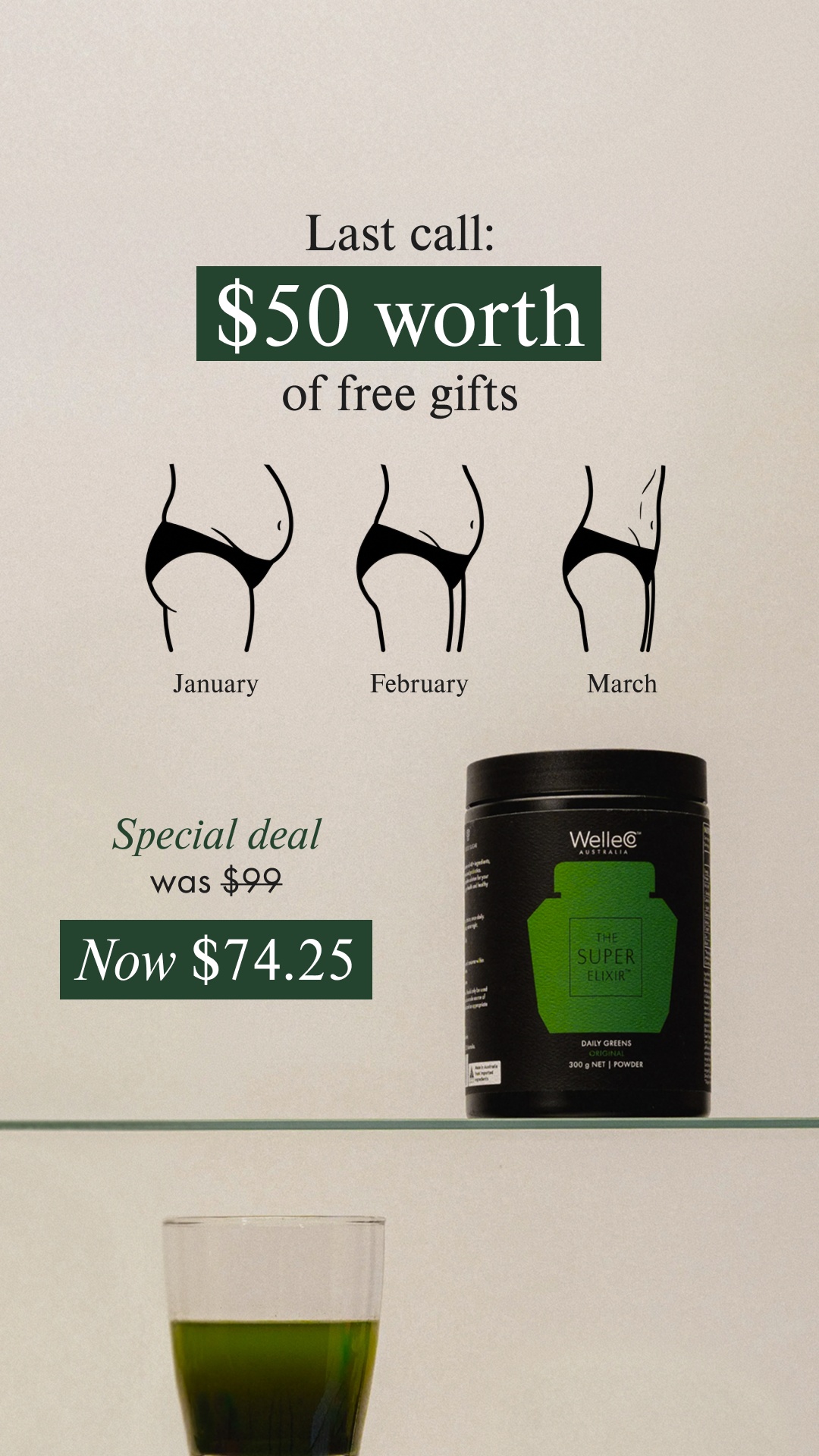 WelleCo Facebook ad