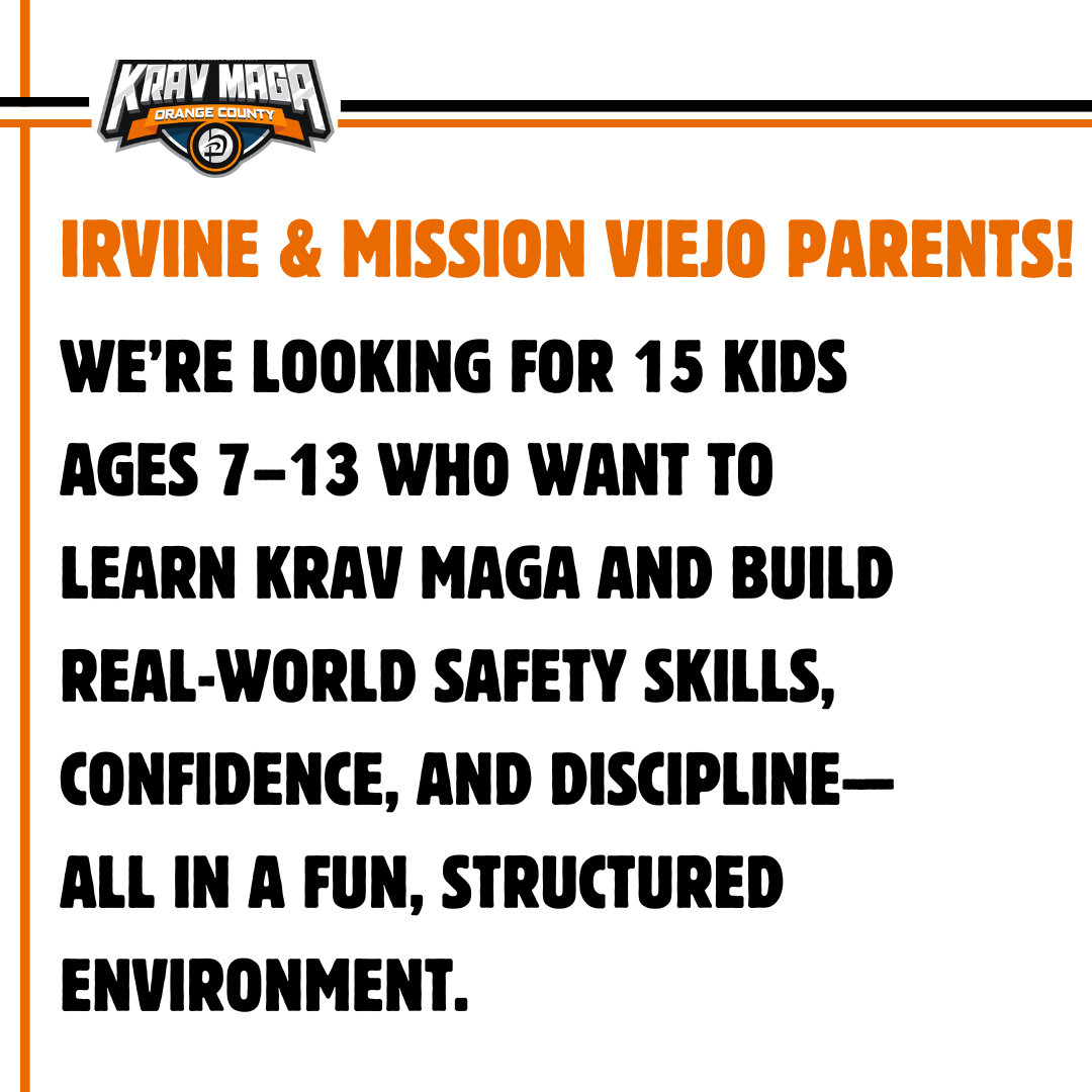 Krav Maga of Orange County Facebook ad