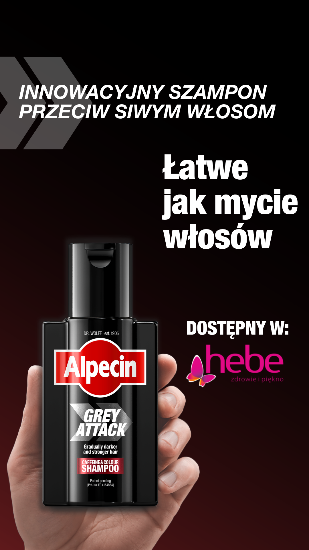Alpecin Facebook ad
