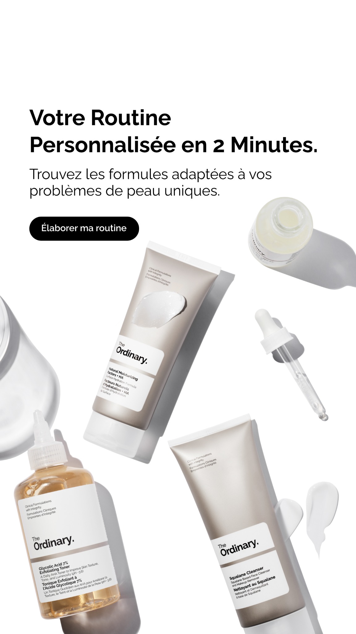 The Ordinary Facebook ad