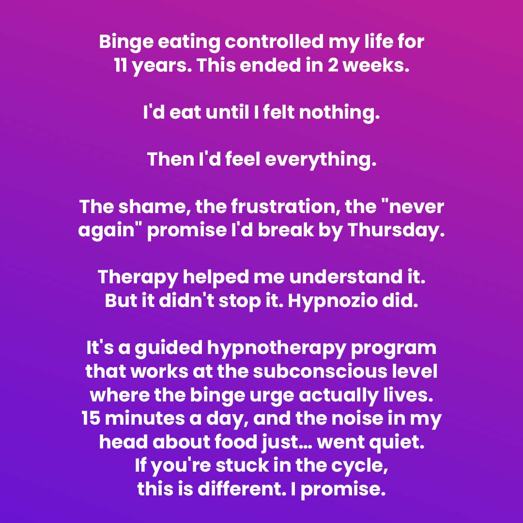 Hypnozio: power of hypnotherapy Facebook ad