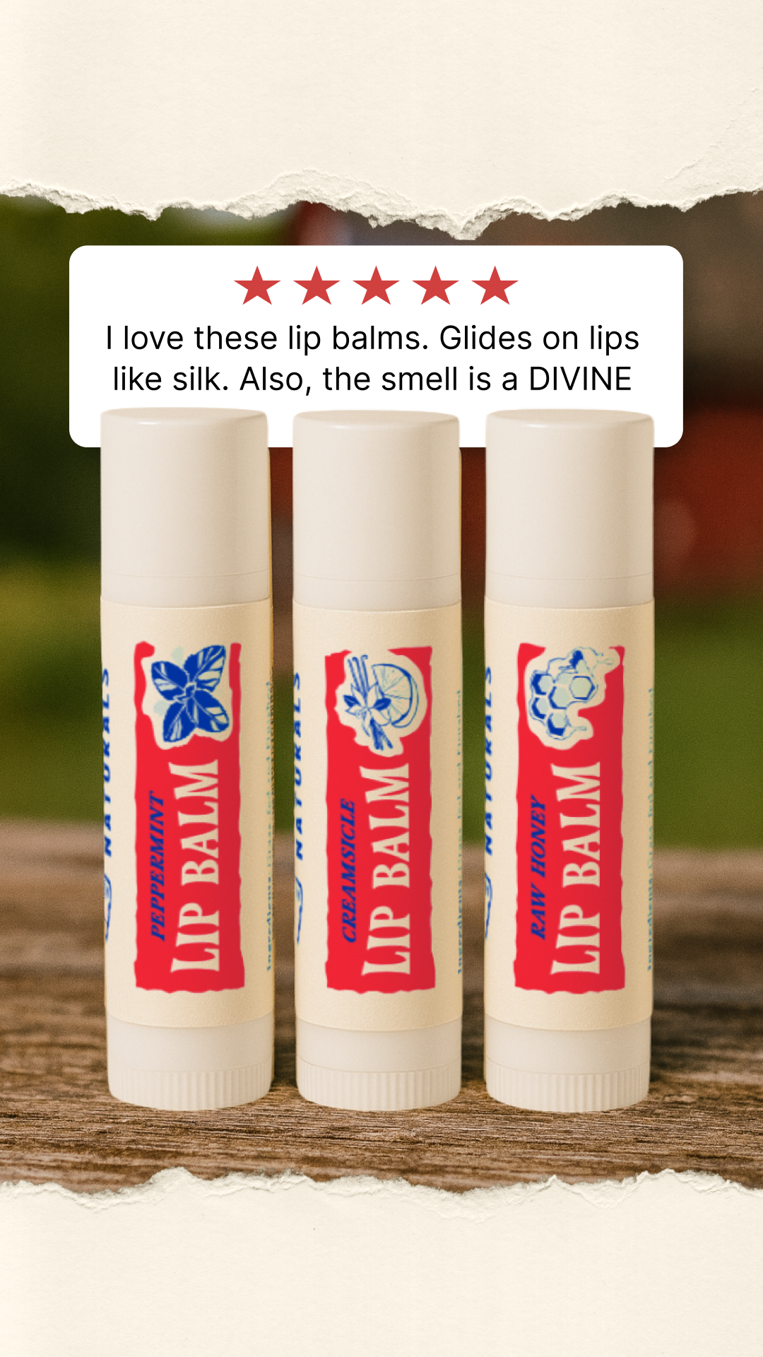 Papabear Naturals Facebook ad