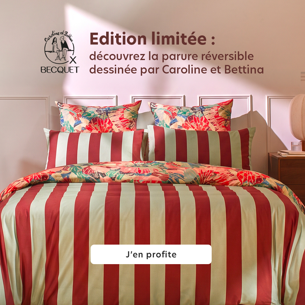 BECQUET Facebook ad: Edition limitée: Découvrez la parure réversible