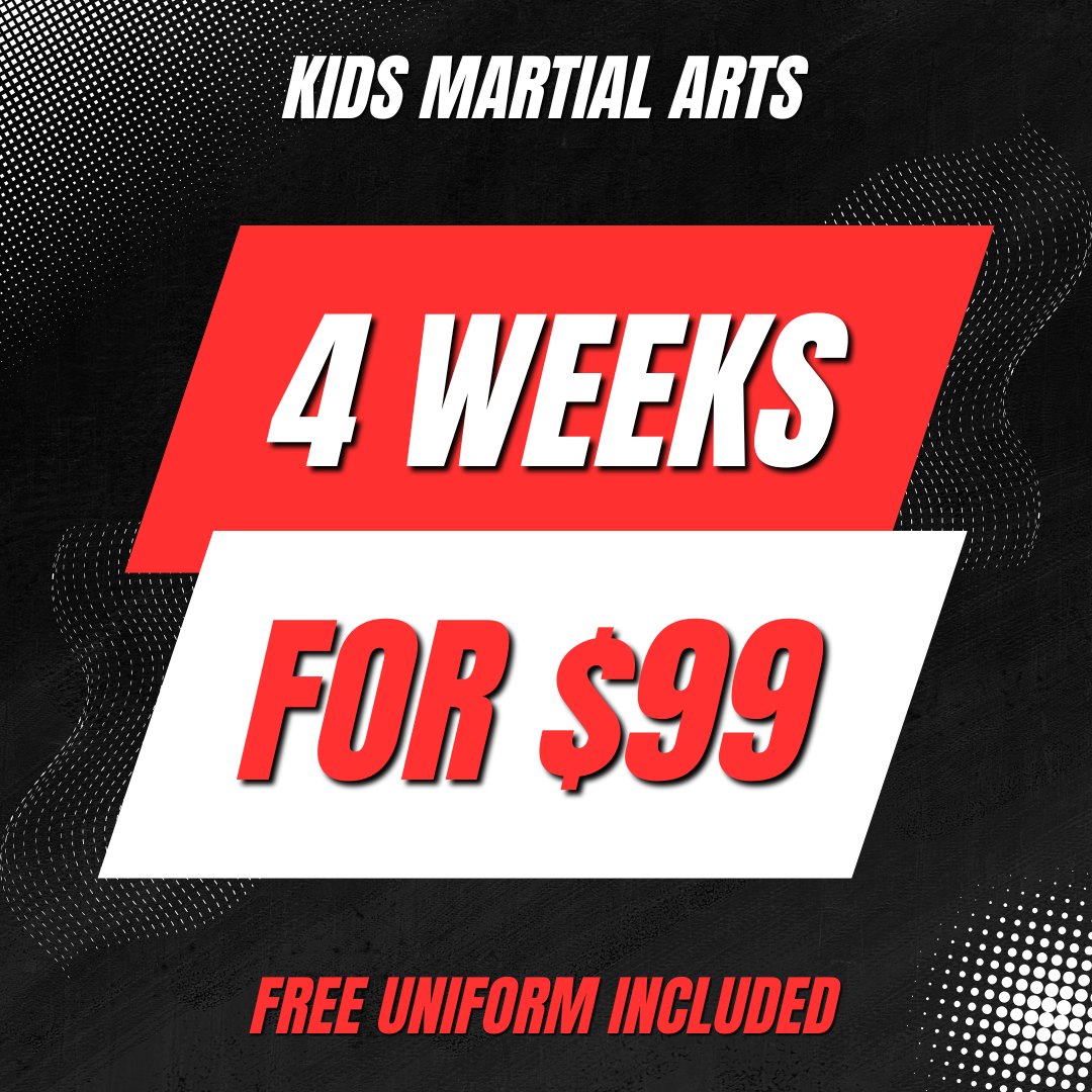Atlanta Martial Arts Academy Facebook ad: 4 Weeks of Classes + Uniform for only $99