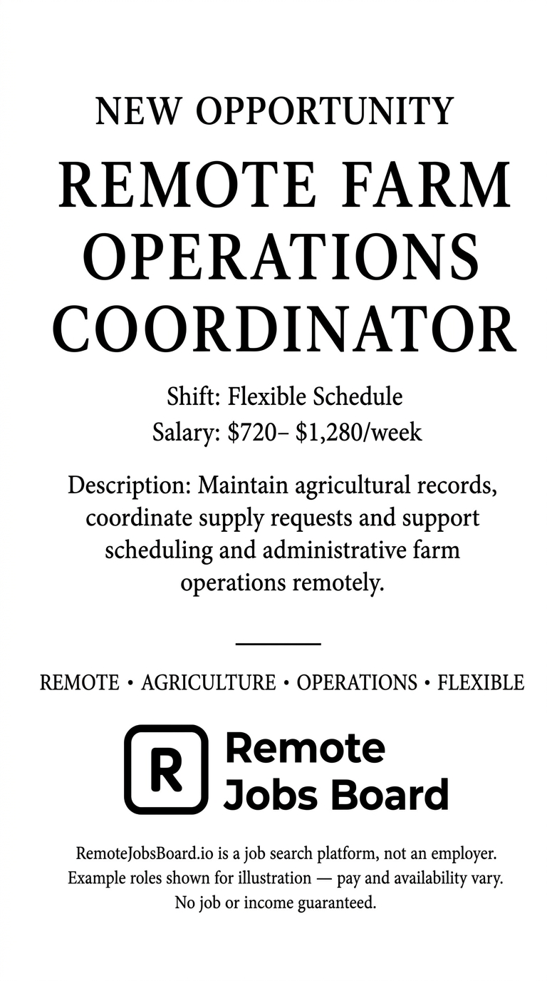 Remote Jobs Board - Work From Anywhere Facebook ad