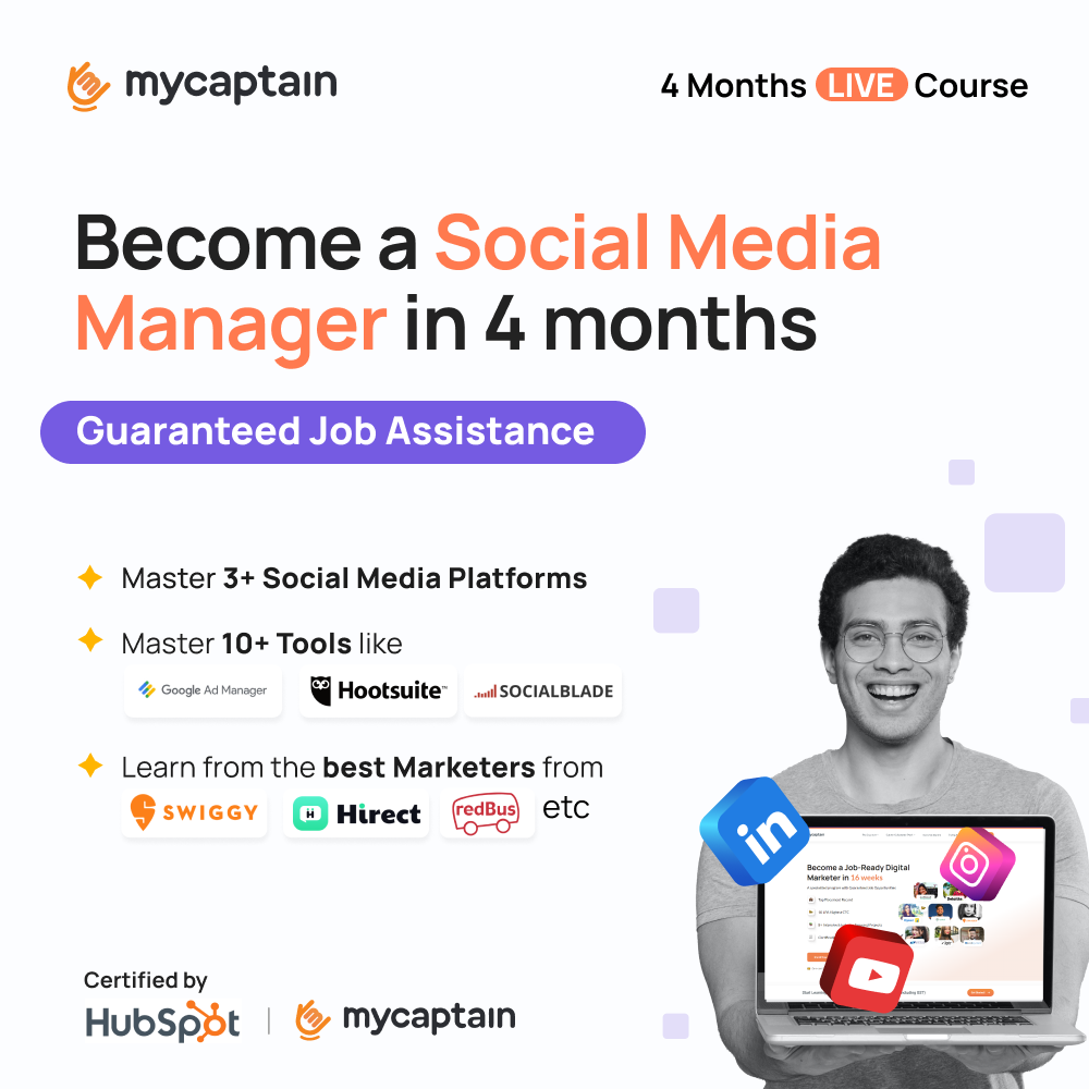 MyCaptain by Imarticus Facebook ad