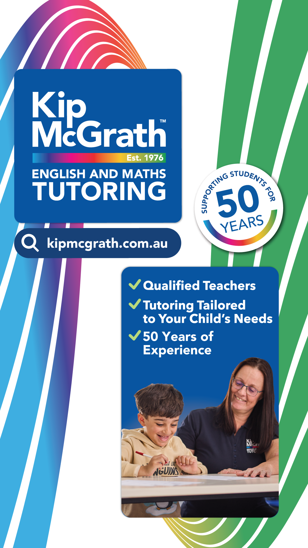 Kip McGrath Education Centres Australia Facebook ad