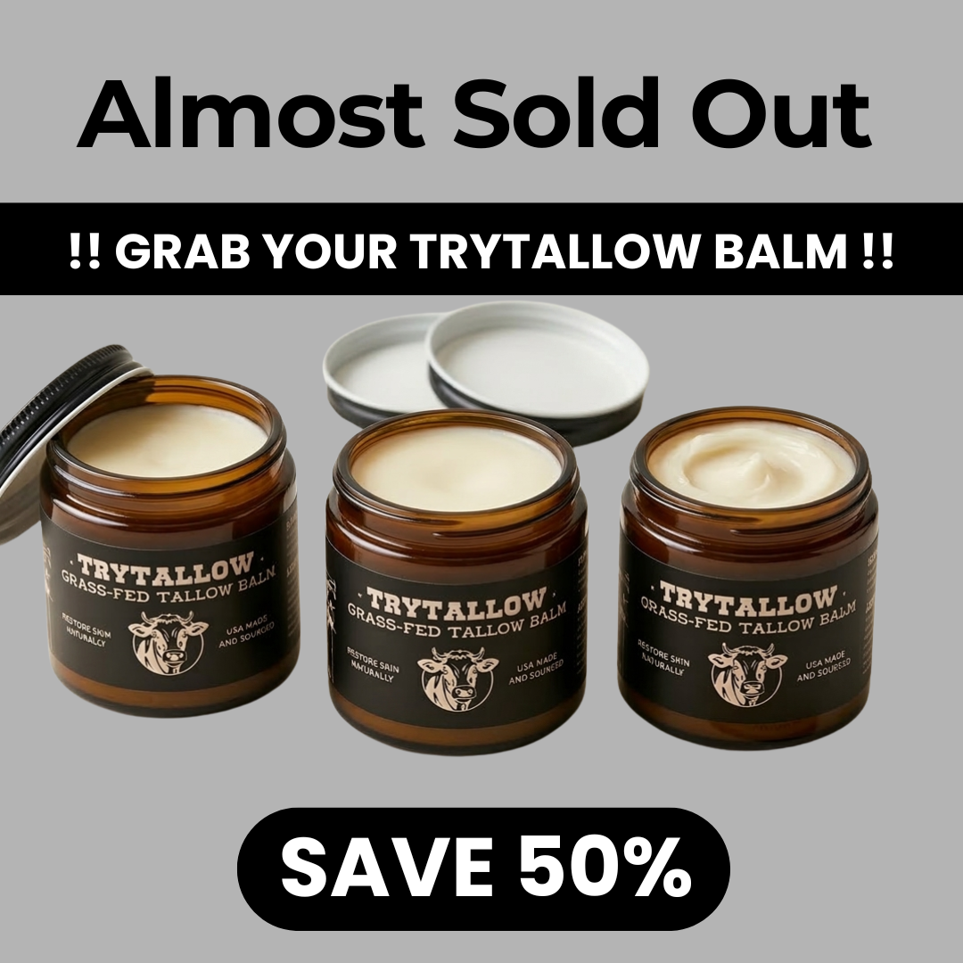 TryTallow - Natural Skincare Facebook ad