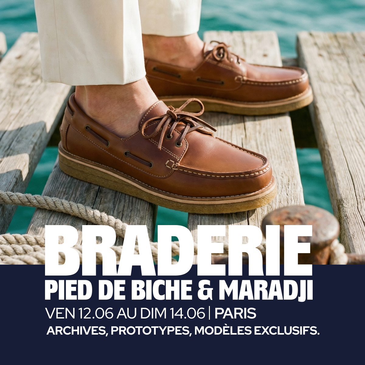 Pied de Biche Facebook ad: Braderie Pied de Biche & Maradji 2026