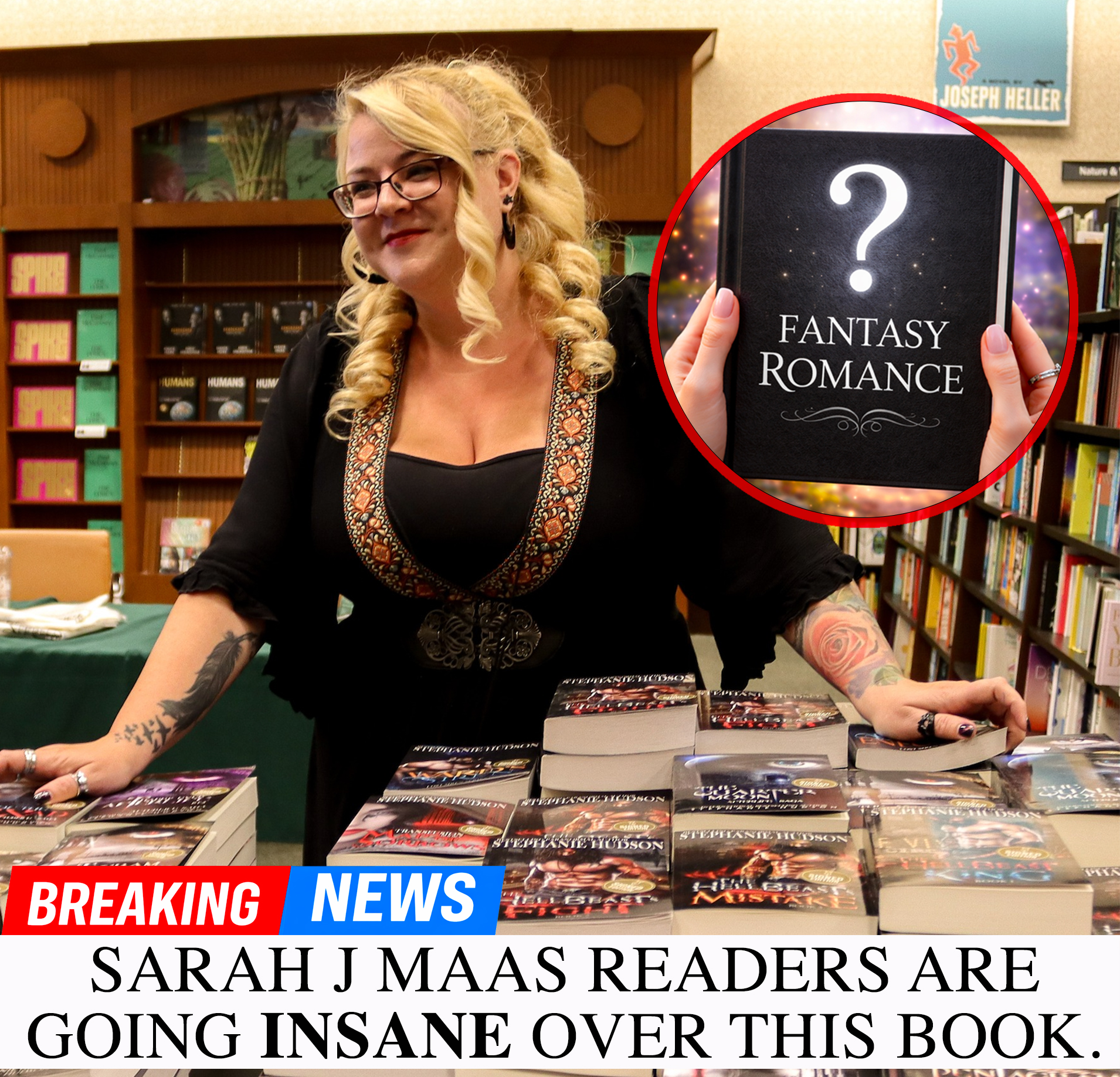 Stephanie Hudson Author Facebook ad