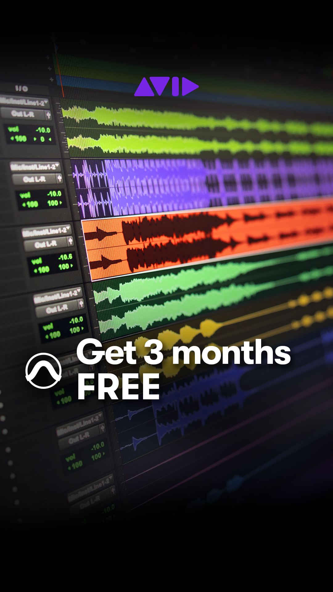 Avid Pro Tools Facebook ad