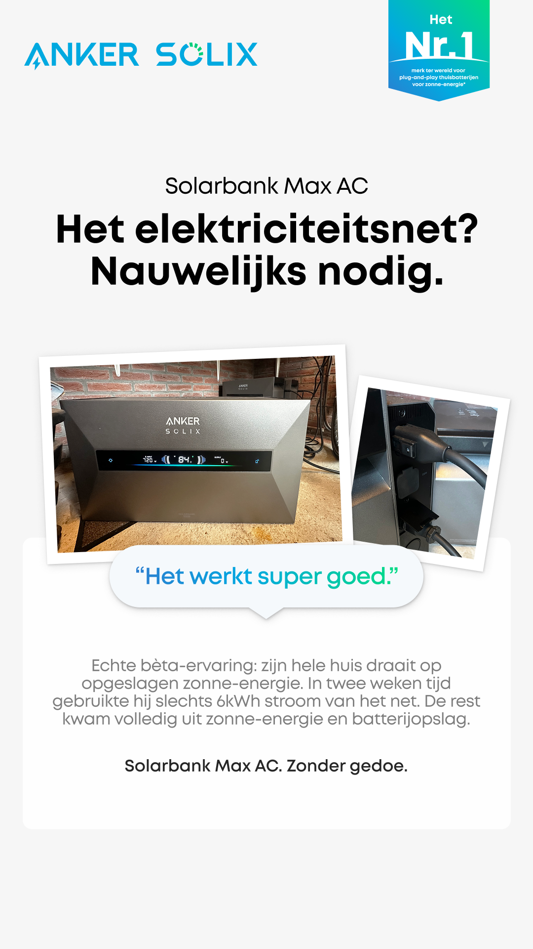 Anker SOLIX Facebook ad