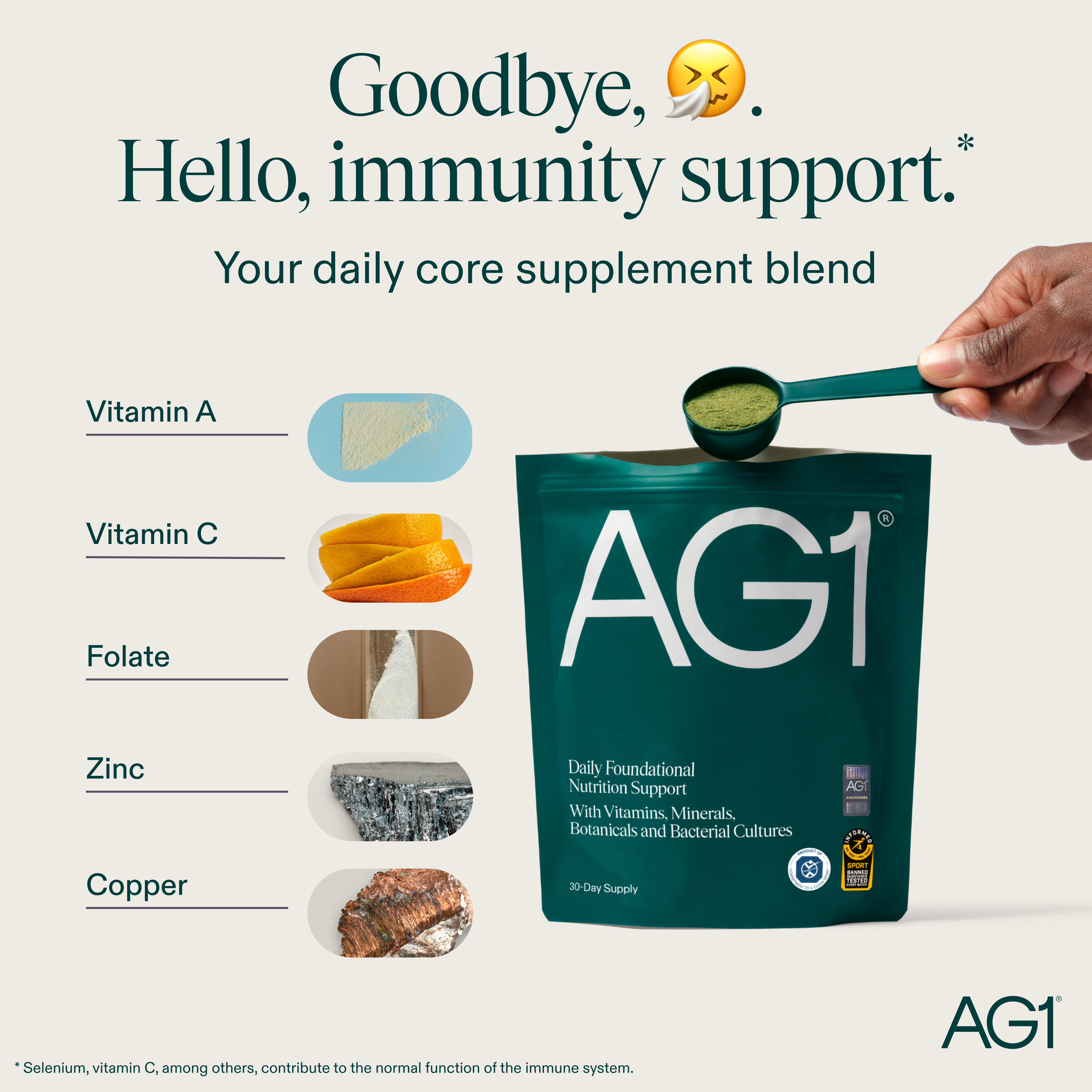 AG1 by Athletic Greens Facebook ad