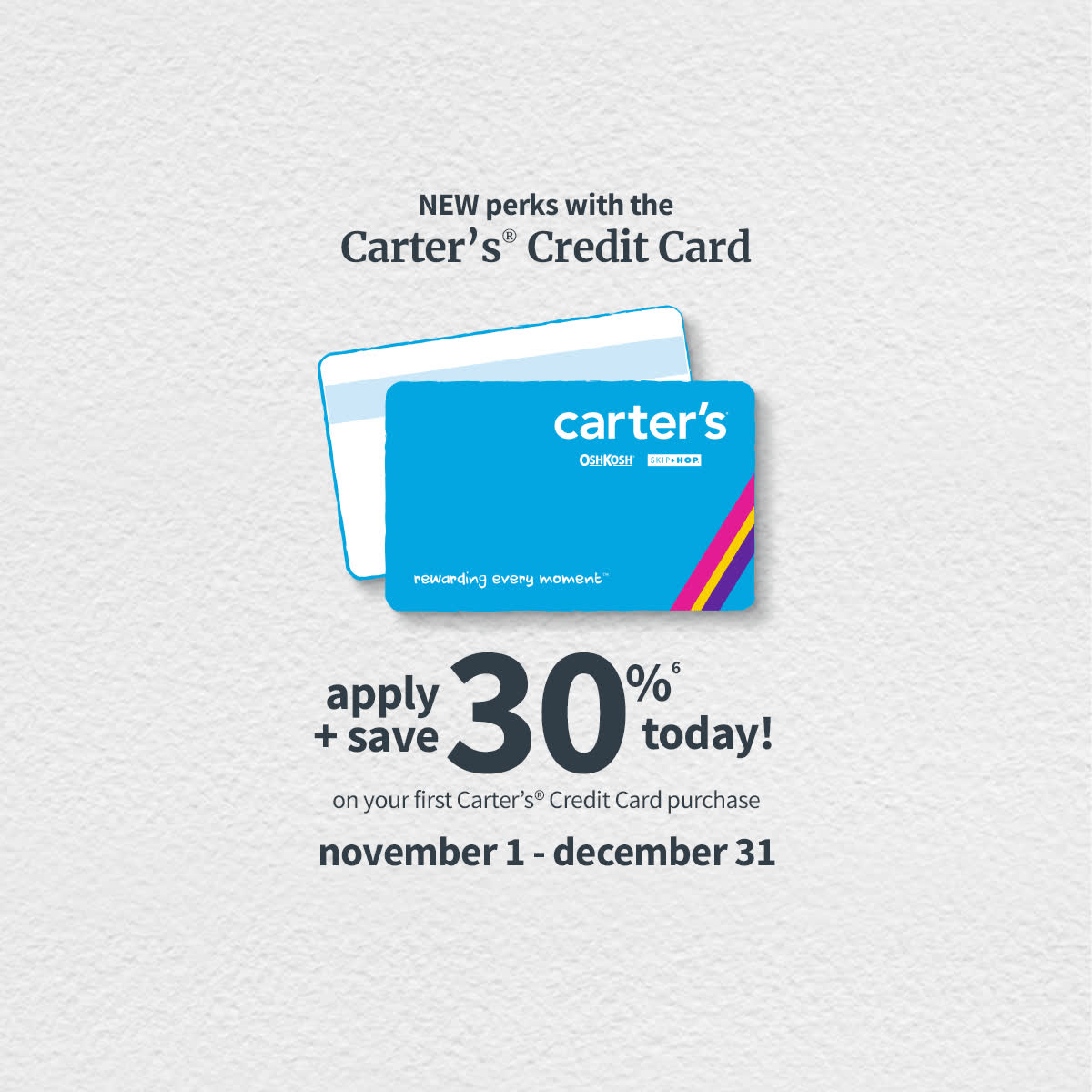 Carter's Facebook ad