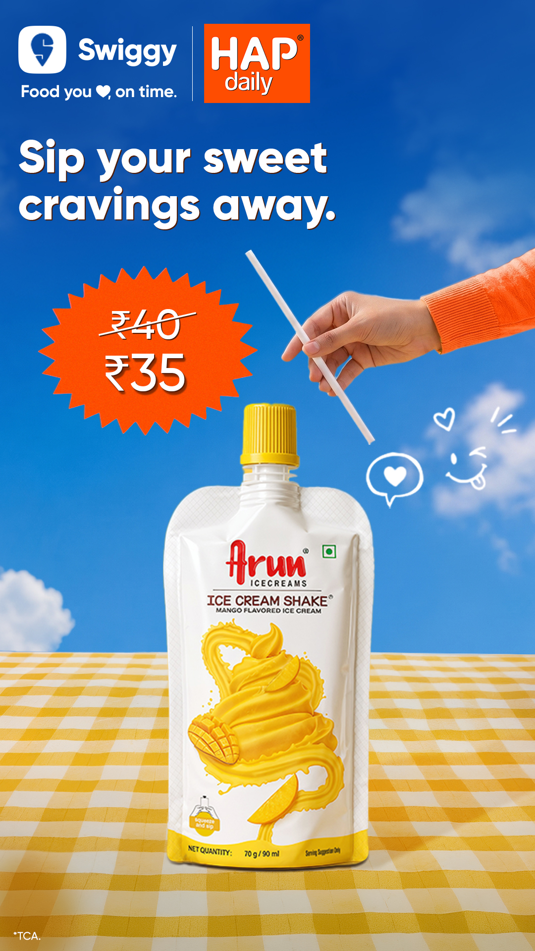 Swiggy Facebook ad
