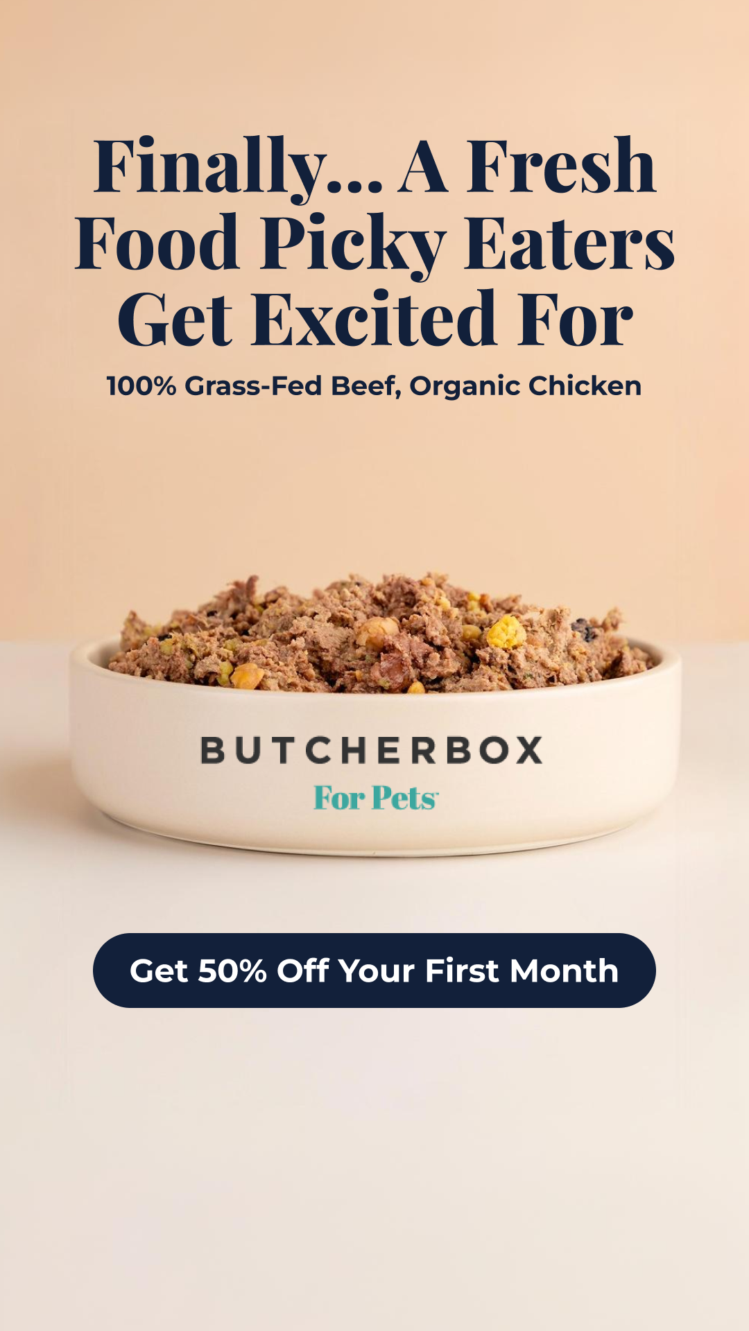 ButcherBox For Pets Facebook ad from Jan 6, 2026