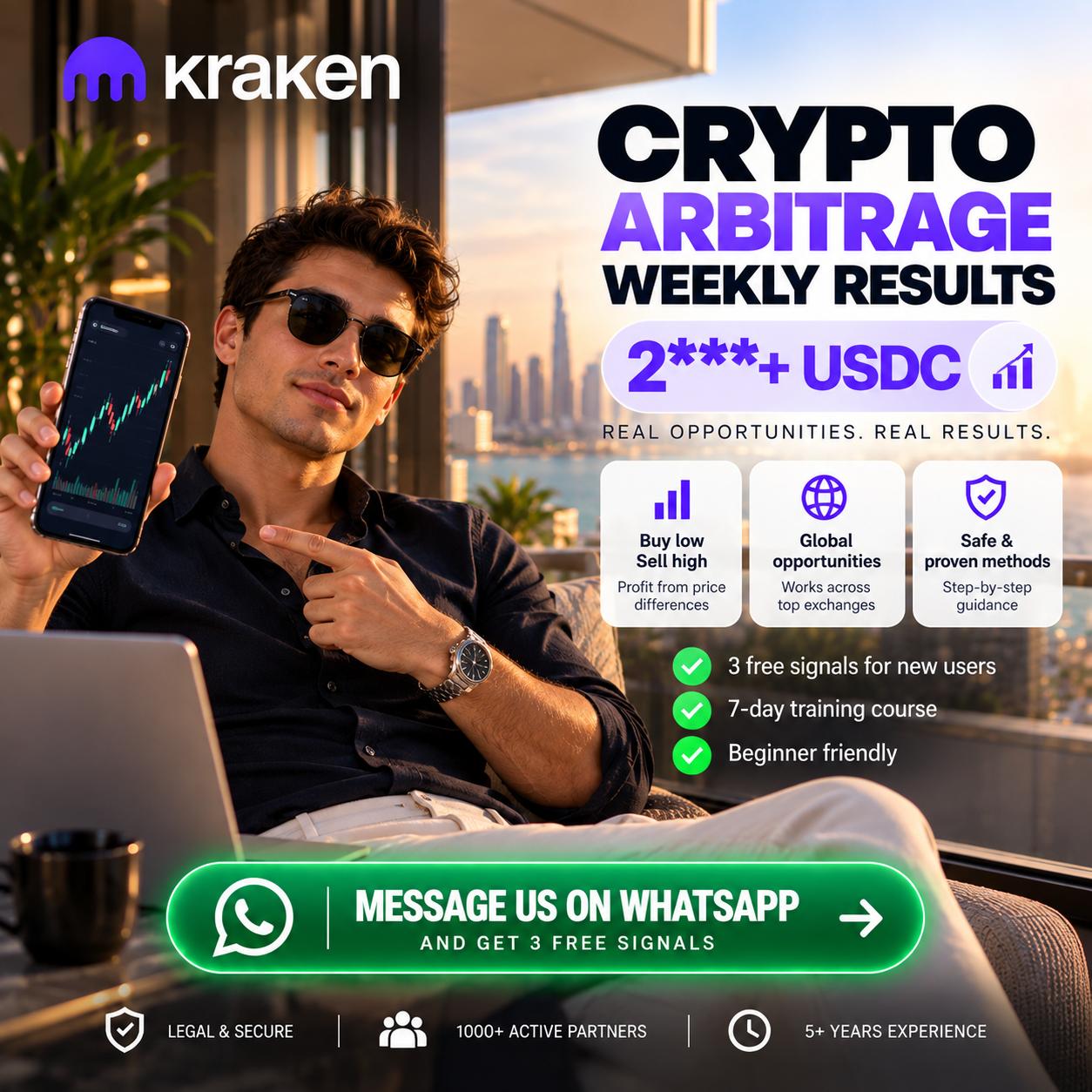FalconX Community Facebook ad: Tet me now!