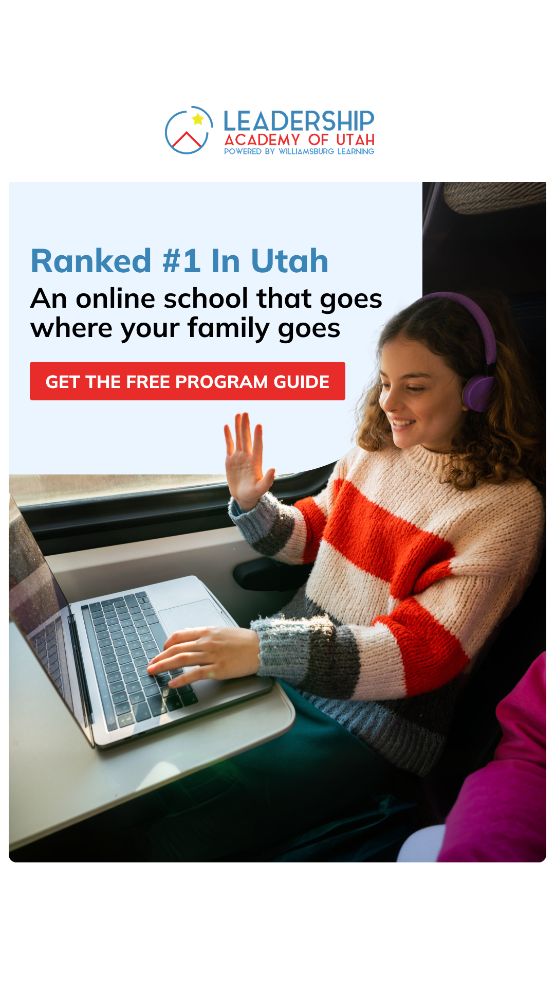 Leadership Academy of Utah Facebook ad