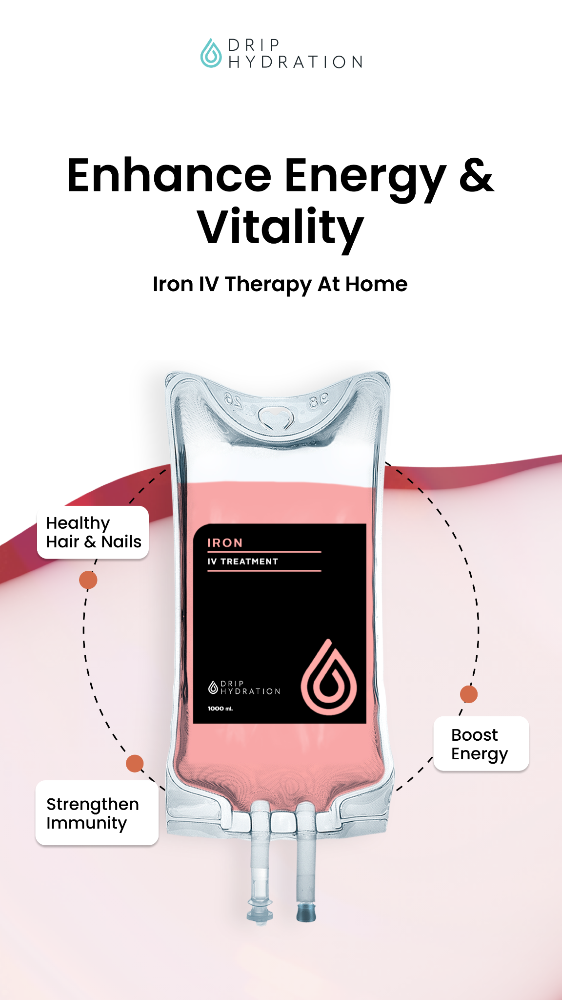 Drip Hydration Facebook ad