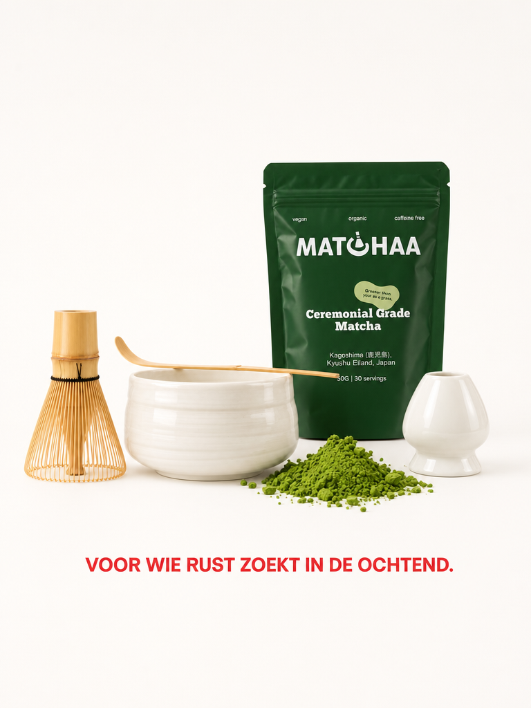 Kushiin Facebook ad: De Matcha Starter Ritual, crème