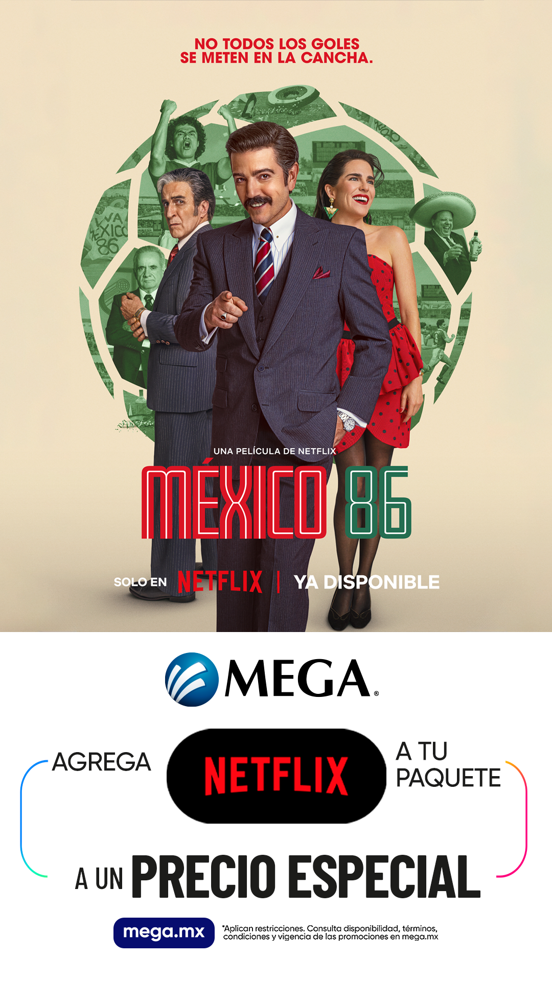 Megacable, Conectamos tu vida Facebook ad
