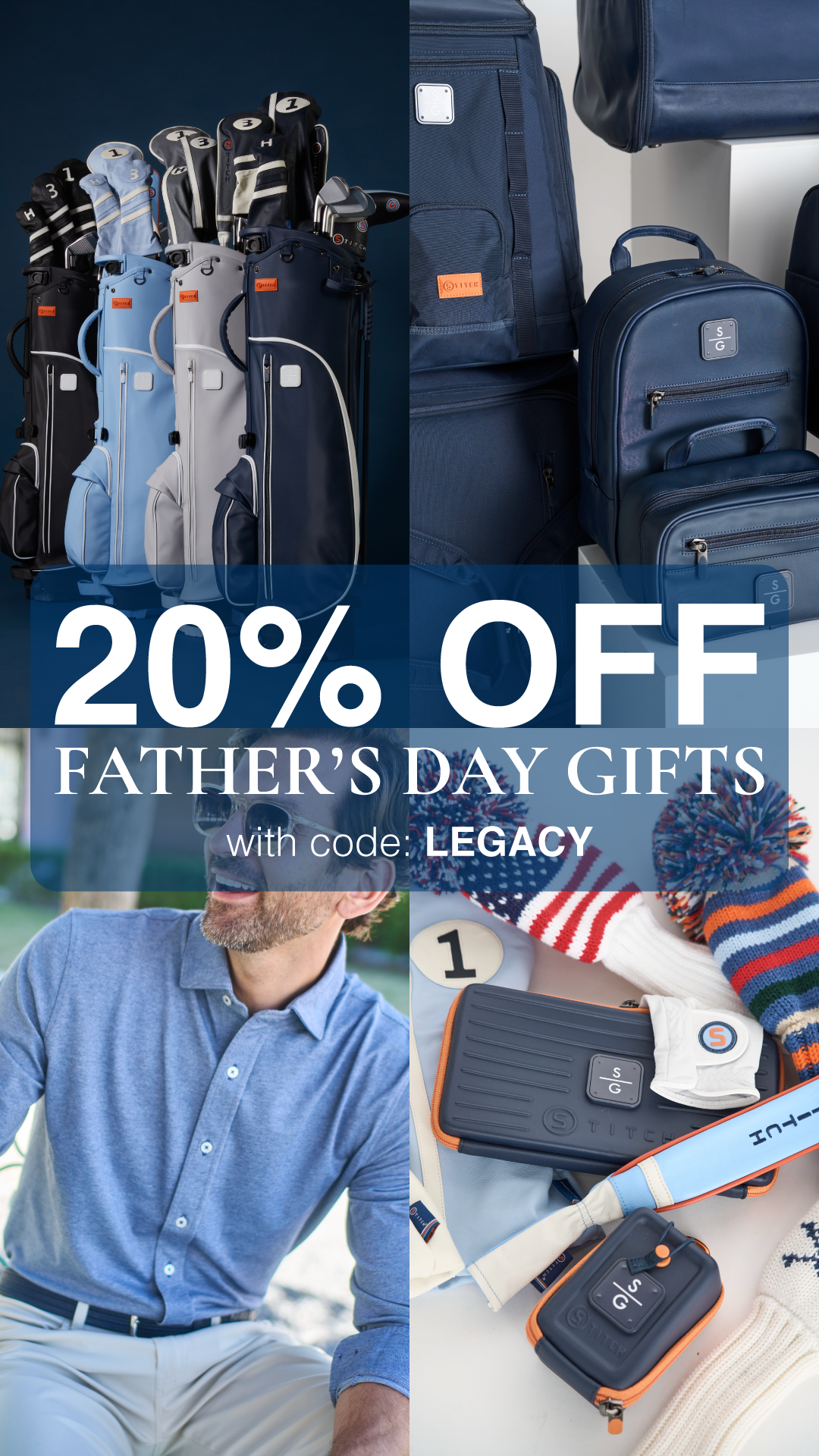 Stitch Golf Facebook ad