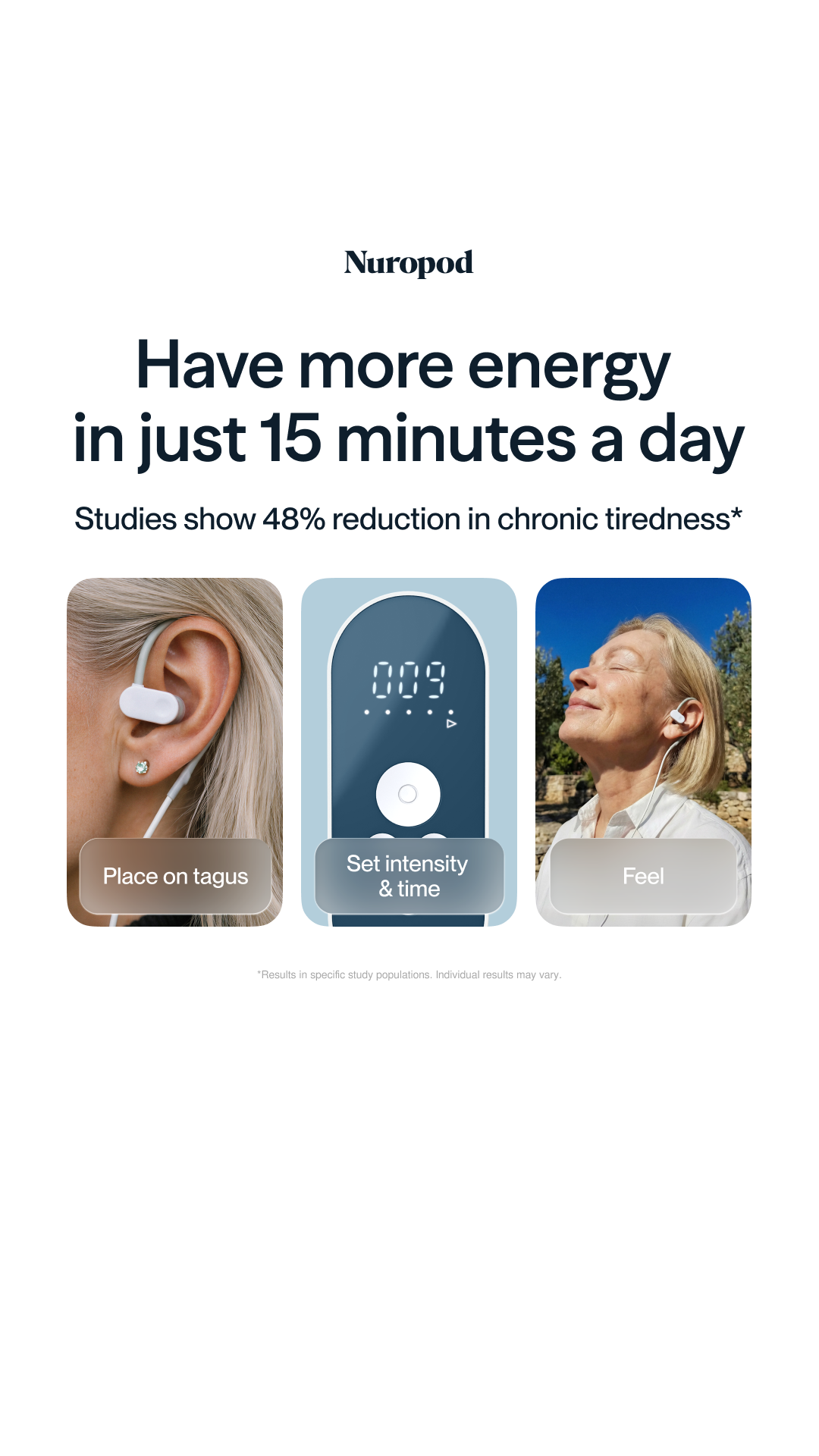 Nuropod Facebook ad