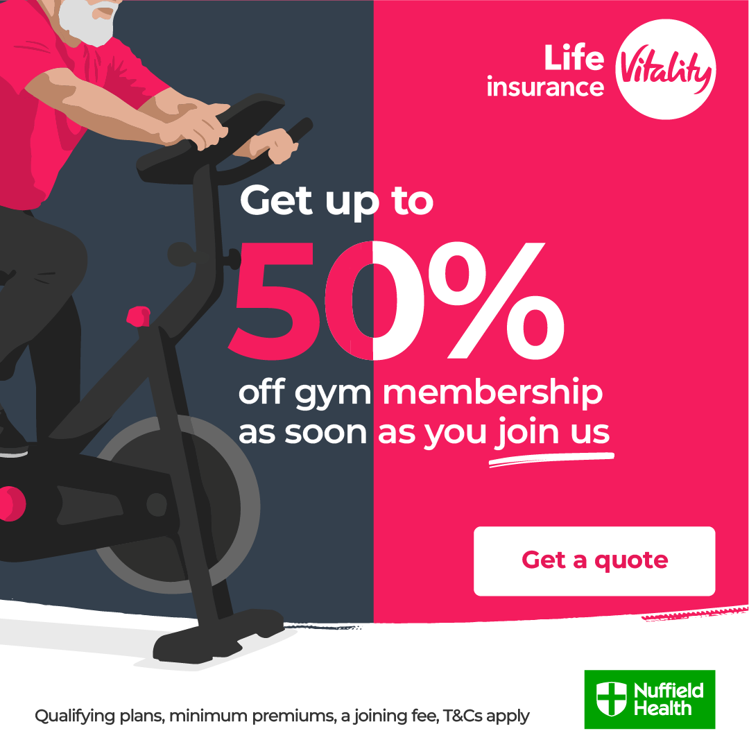 Vitality UK Facebook ad
