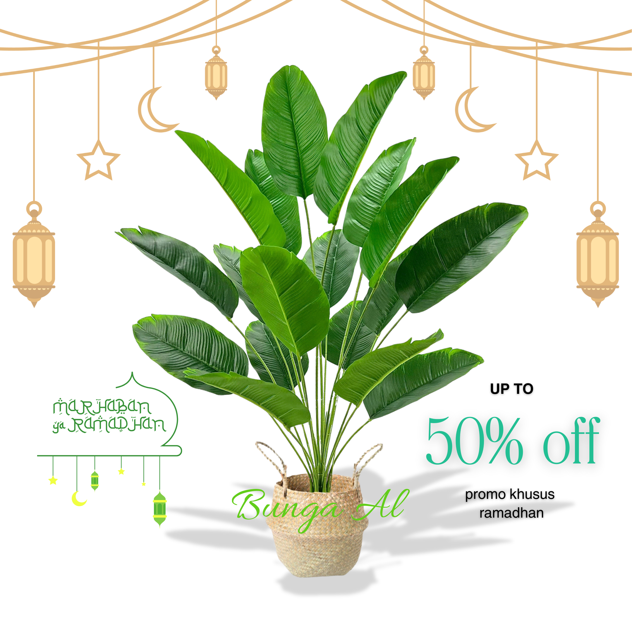 bungaartificial Facebook ad: @albachroom.shop • Milkshake Website Builder