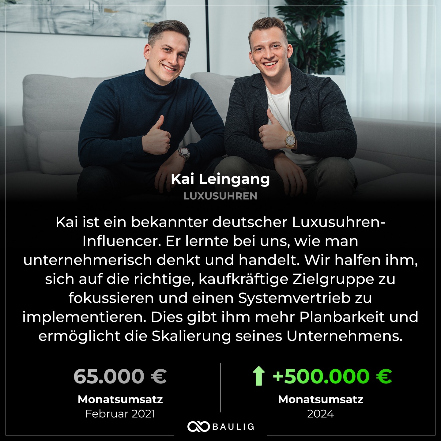 Markus Baulig Facebook ad