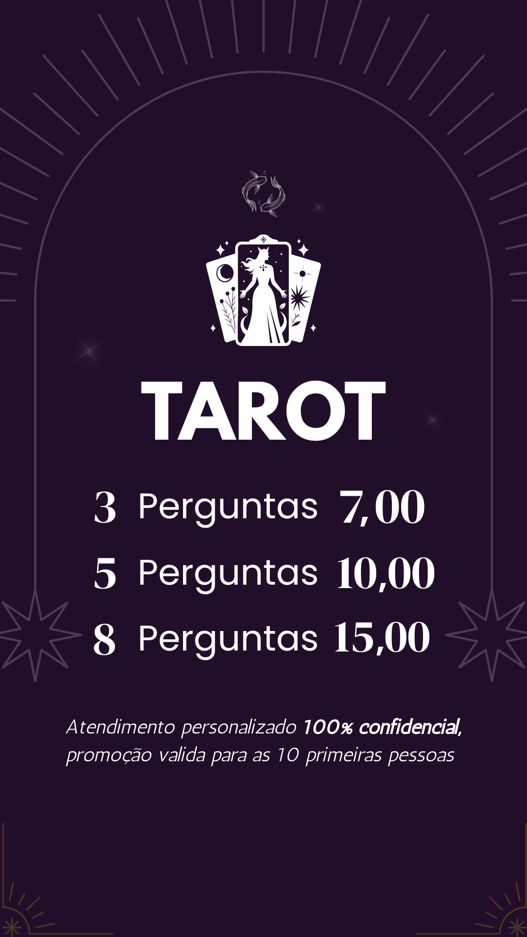 Tarot da Luzia Facebook ad