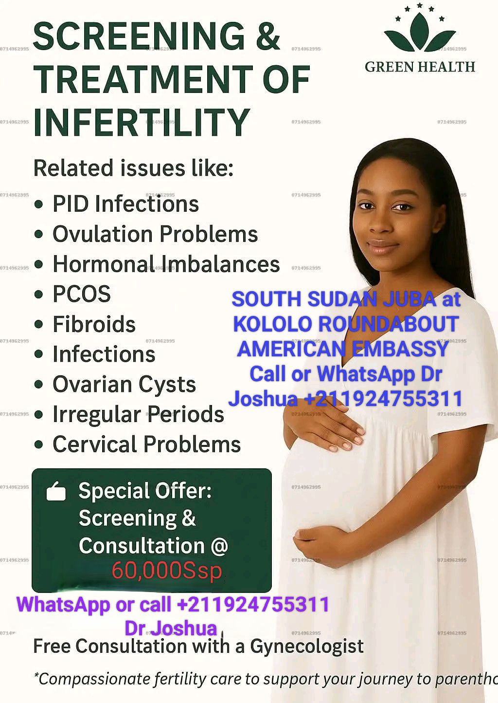 Urologist, Gynecological centre & Fertility Experts Juba South Sudan Facebook ad