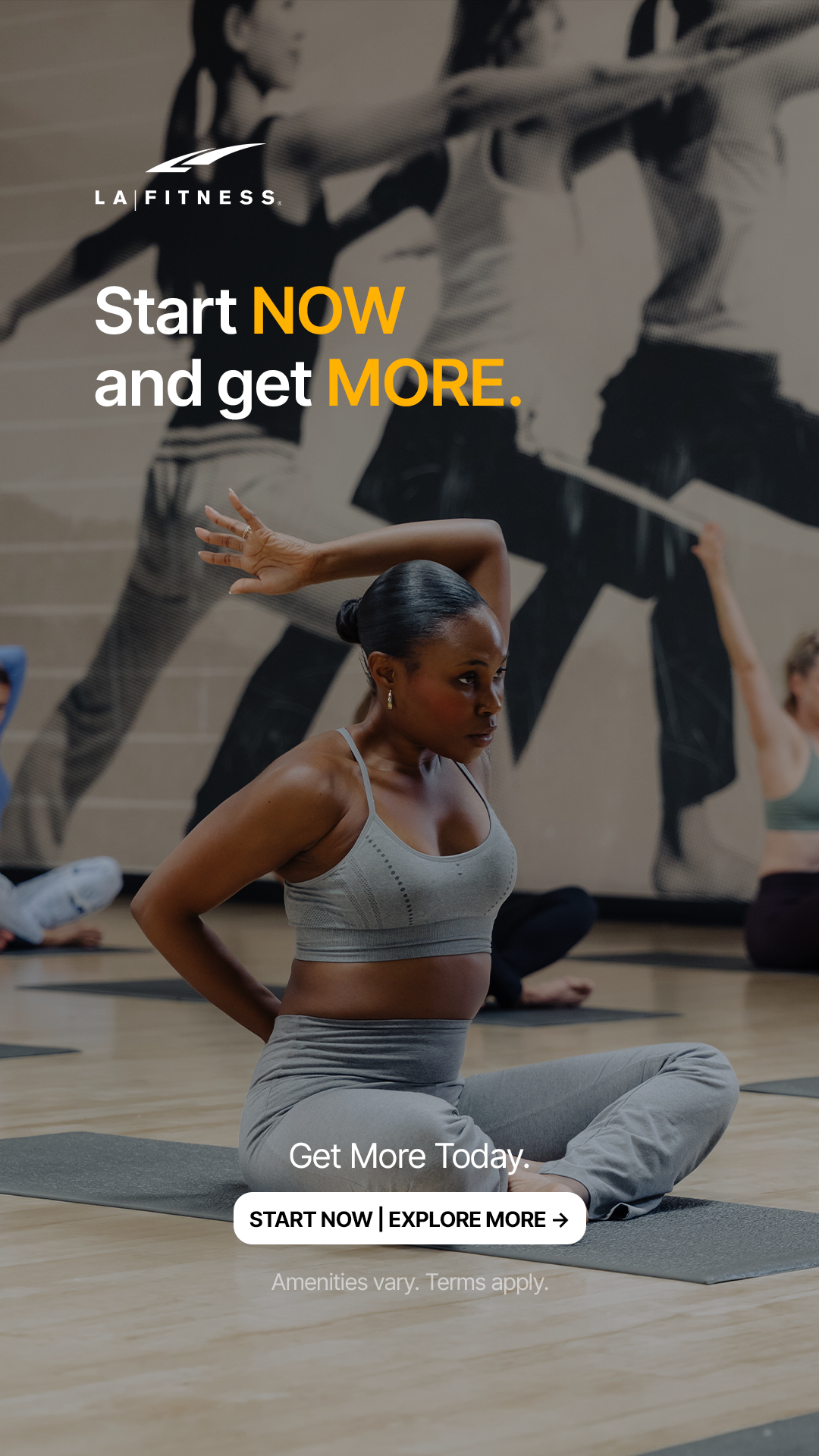 LA Fitness Facebook ad