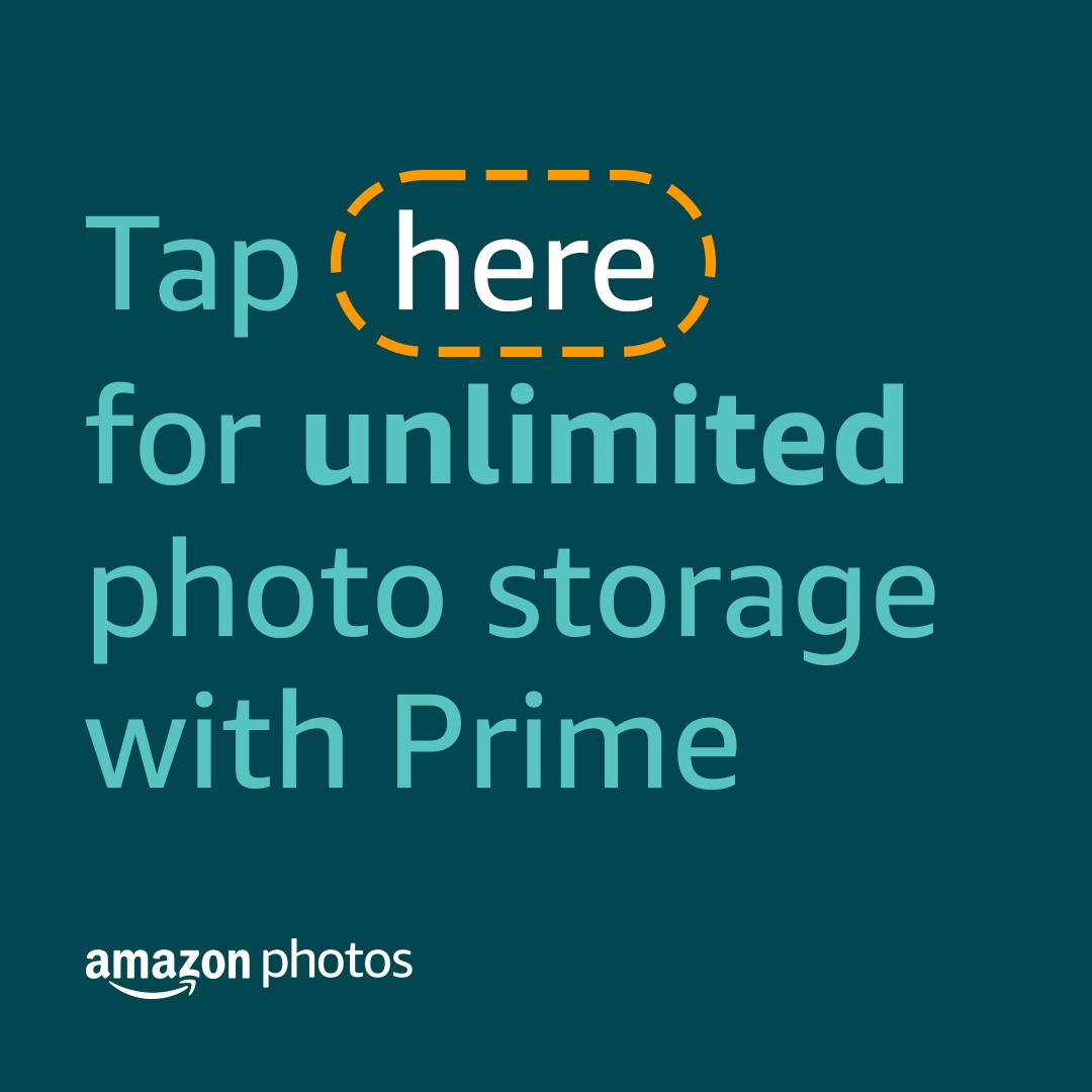 Amazon Photos Facebook ad